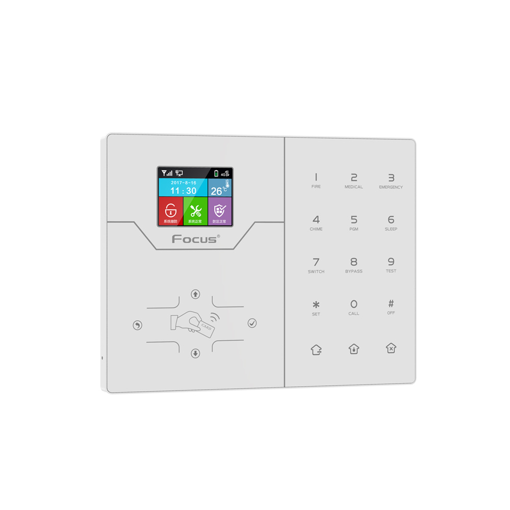 HA-VGT Color LCD Display IP GSM Home Intruder Alarm Syst