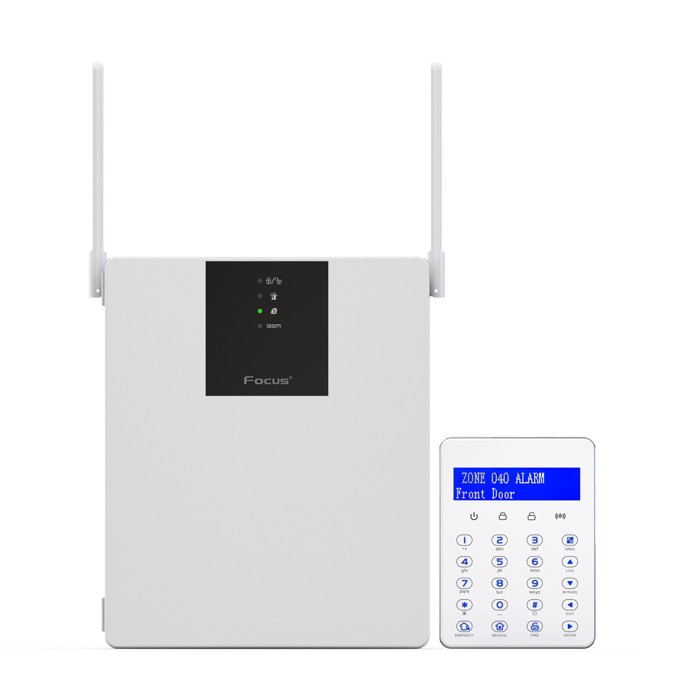 FC-7664Pro TCP/IP+4G Industrial Alarm Control Panel